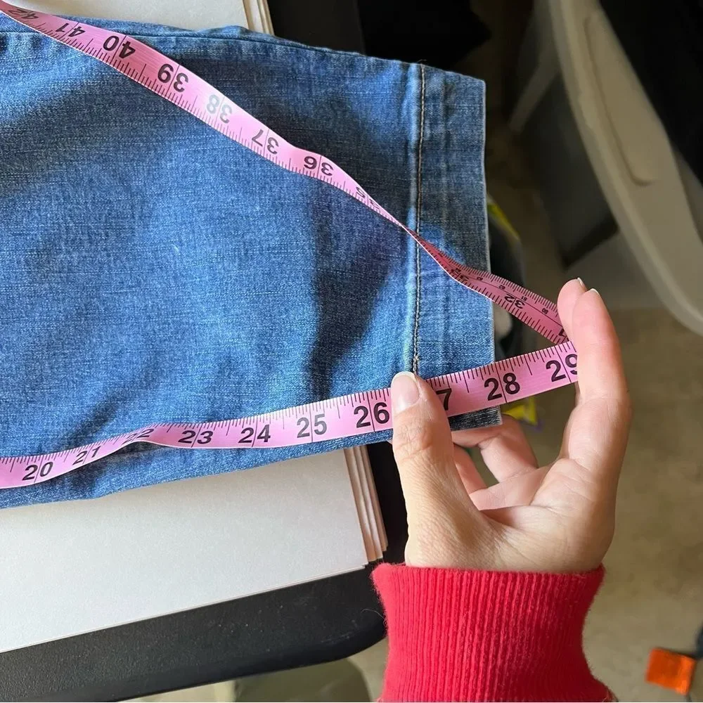 Universal Standard ComfortDenim Drawstring Jeans Straight Leg Blue Jeans size 1X